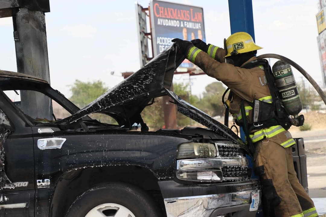 Additional photos from the vehicle fire at Sierra Gas and Scales 📸:...