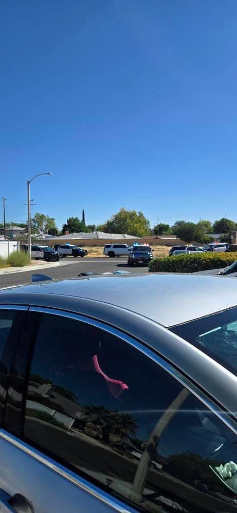 417S/918.....20th Street West and Lancaster Boulevard (Linda Ave).....caller's brother has handgun and...