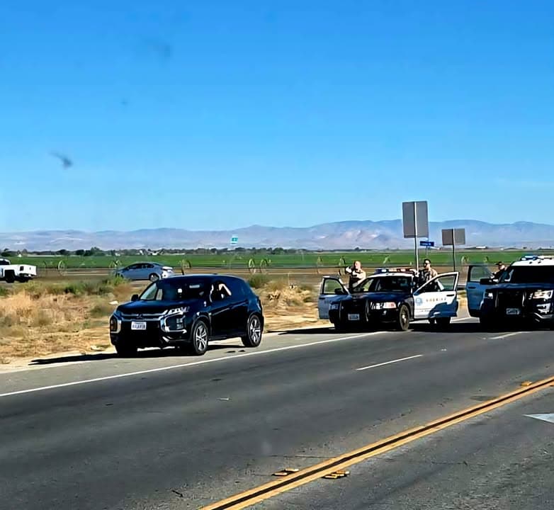 Felony traffic stop earlier this morning on Avenue M and 50th Street...