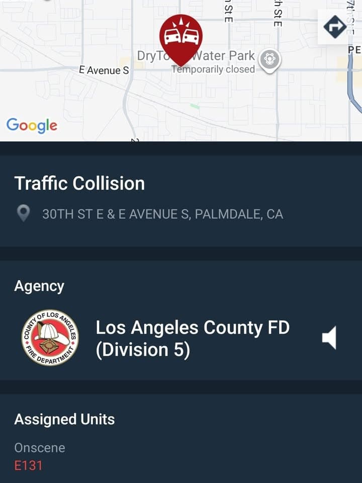 901T/902R....30th Street East and Avenue S.....three vehicle collsion....sheriff and FD enroute code...