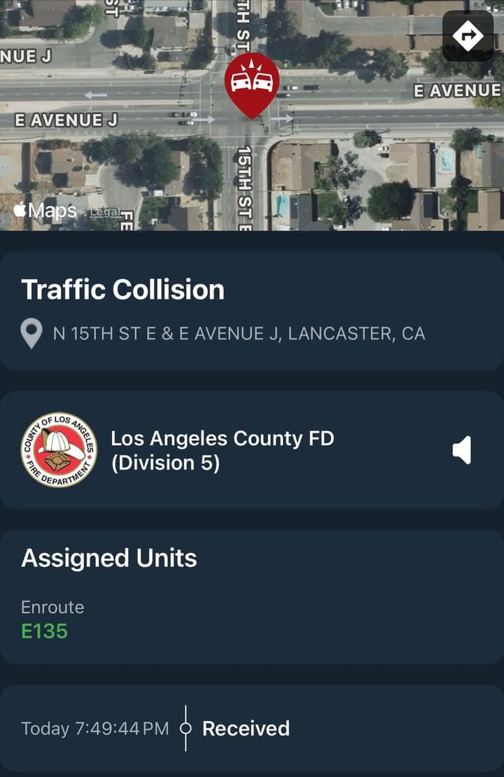 481/902R…15th Street East and Avenue J…3 vehicle traffic collision blocking lanes…one vehicle...
