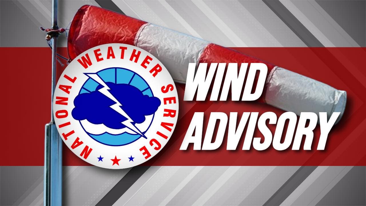 Batton down the hatches! The National Weather Service has issued a wind...