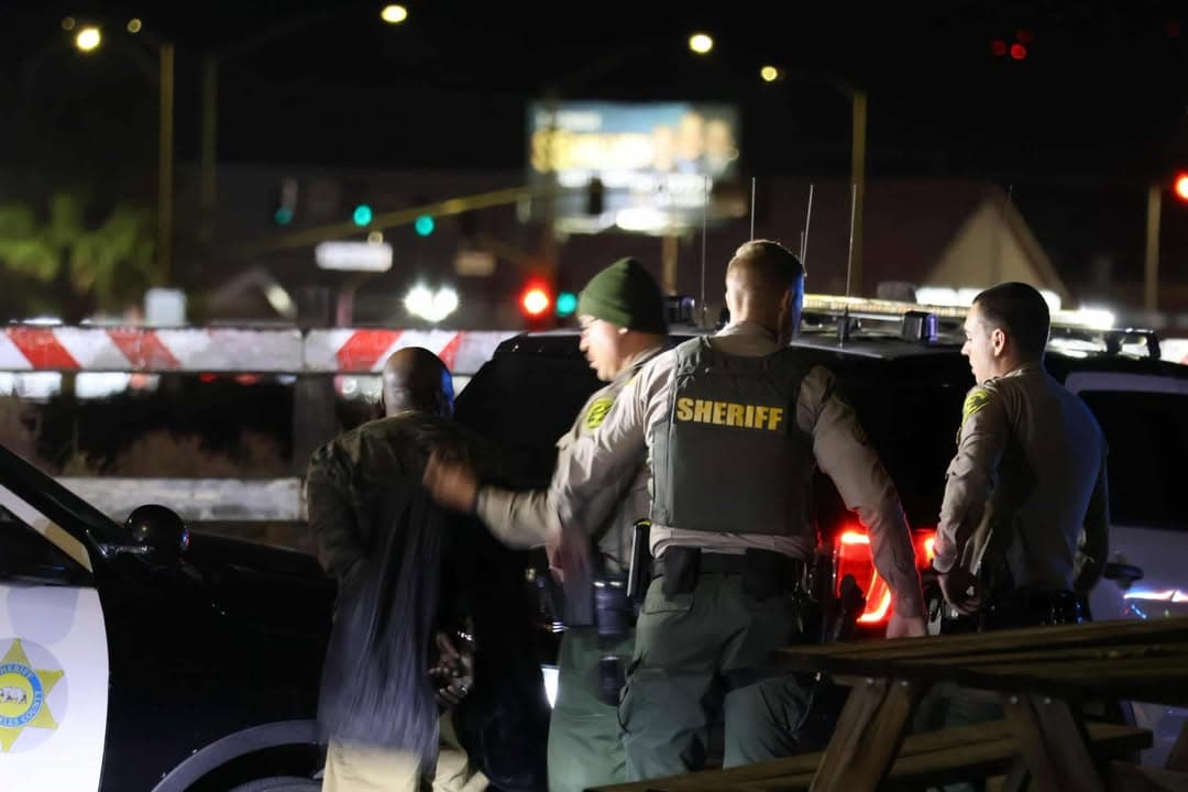 ASSISTANCE REQUEST…Sierra Highway and Avenue J…deputy in foot pursuit of a 487...