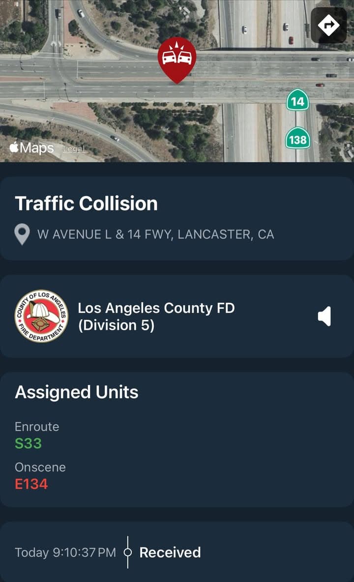 902T/902R…W. Avenue L and Highway 14…reported traffic collision…caller believes one driver is...