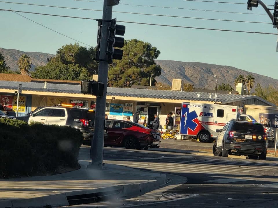 Two vehicle traffic collsion on 20th Street West and Avenue K-8