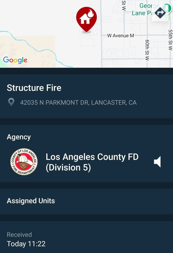 451/904S....70th Street West and Avenue M (Parkmont)....unknown suspect lit garage on fire...