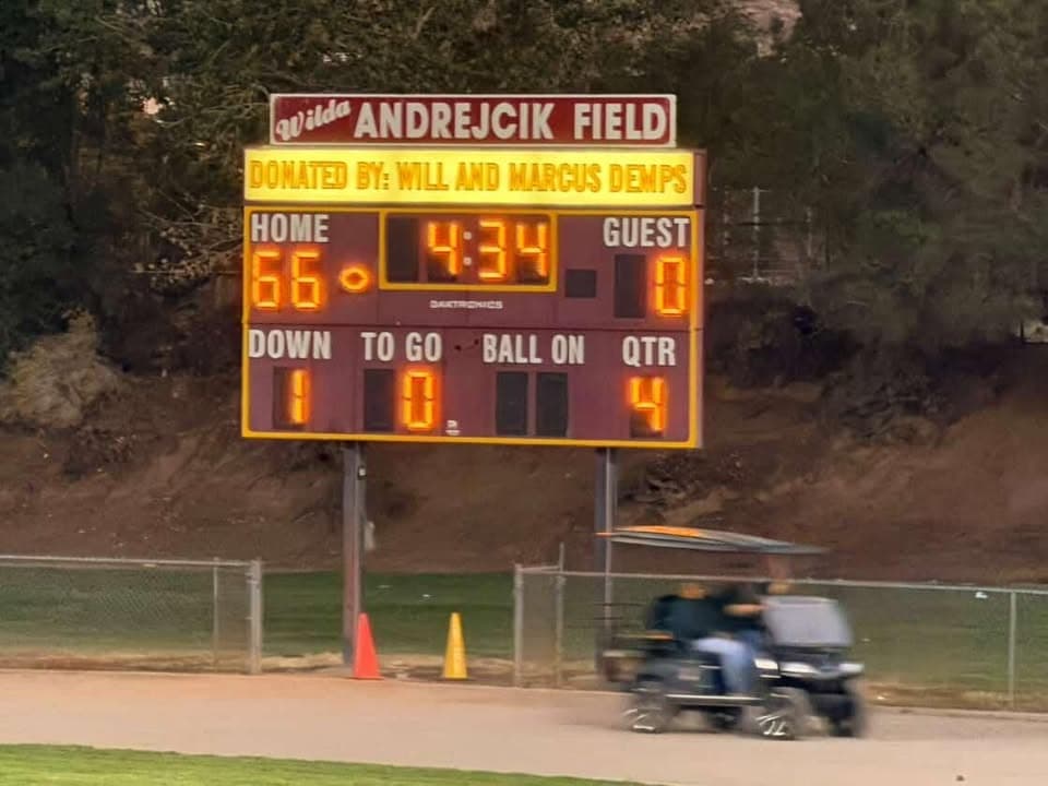 Highland High (66) vs Palmdale High (0) JV