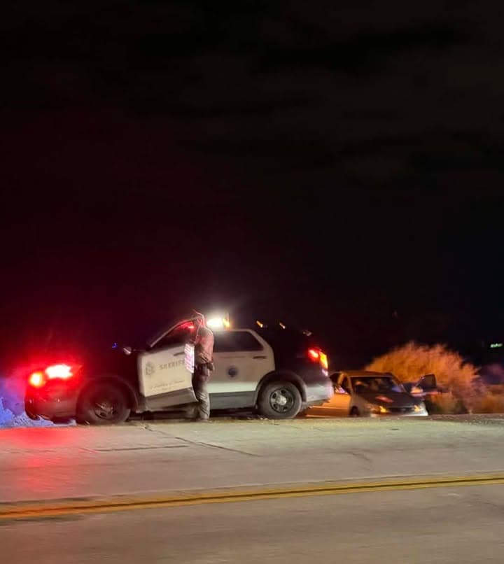 902T/902R....Sierra Highway and Avenue O....two vehicle collision....sheriff and FD enroute code 3...