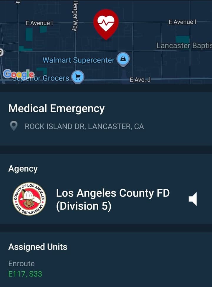 242/902R....15th Street East and Lancaster Boulevard (Rock Island Dr)....male bleeding from head,...