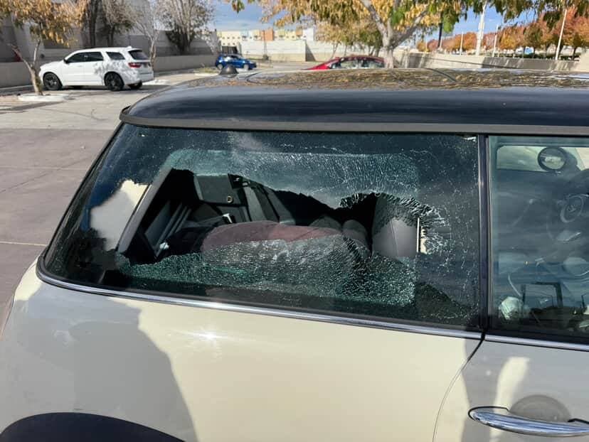 Posting for a follower I had an incident yesterday somebody broke my...