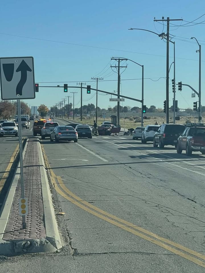 902T/902R…Challenger Way and Avenue I…2 vehicle traffic collision, one person unresponsive…Sheriff and...