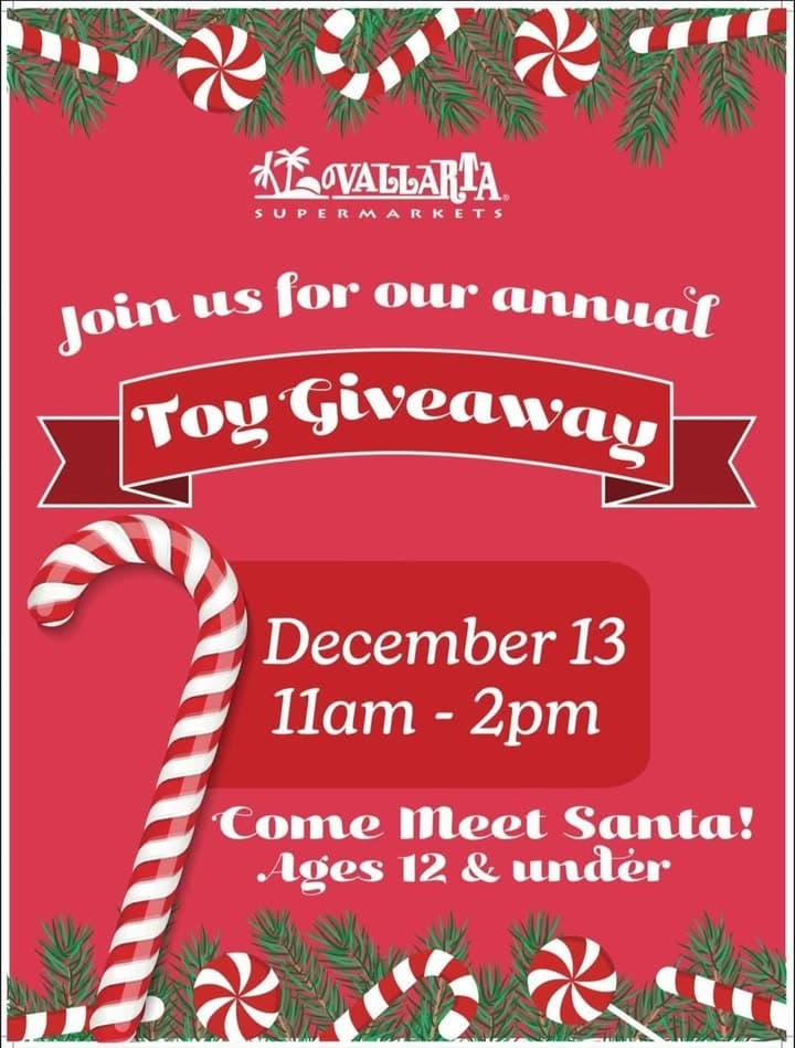 TOMORROW! At all AV Vallartas 11am to 2pm