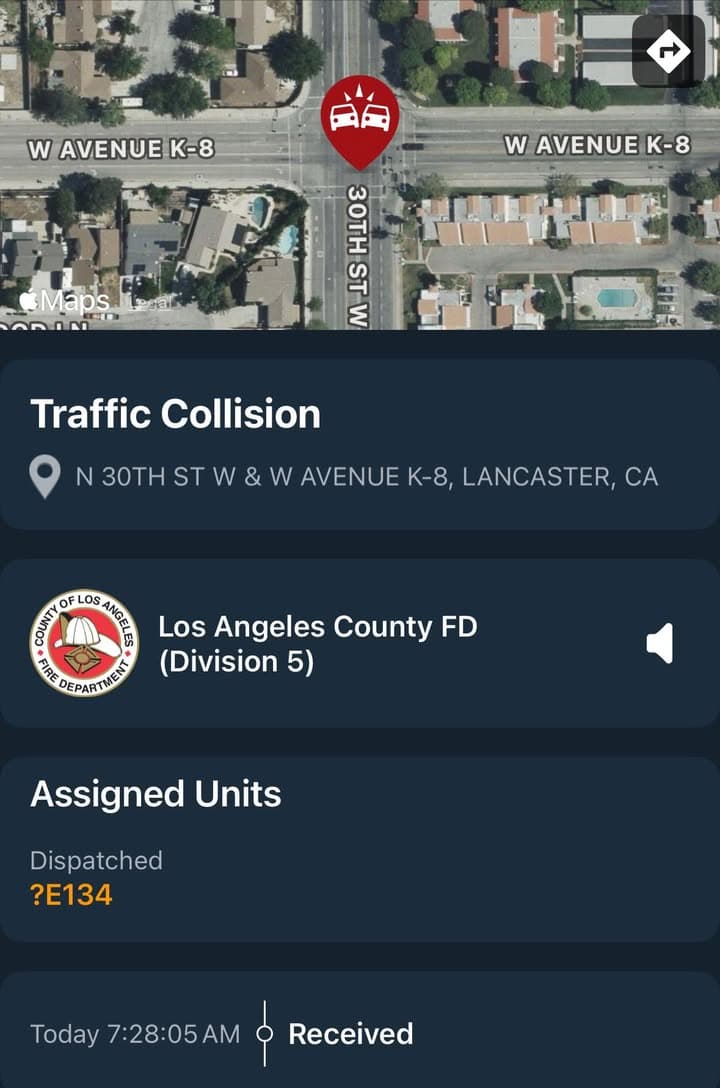 902T/902R…30th Street West and Avenue K8…2 vehicle traffic collision…silver Toyota vs brown...