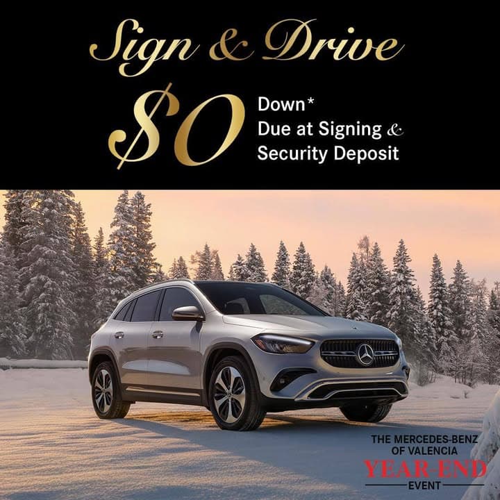 The Mercedes-Benz Of Santa Clarita Year-End Event is officially underway, With leases...