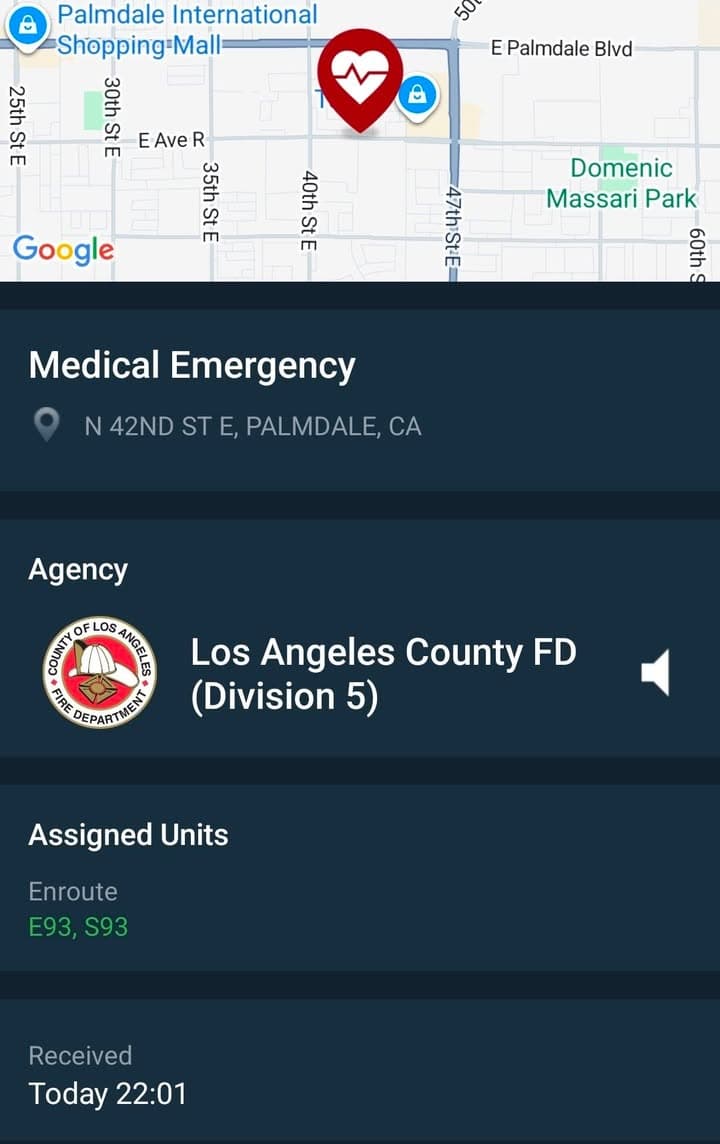 902R....42nd Street East and Avenue R....female 8 month old fell off couch,...