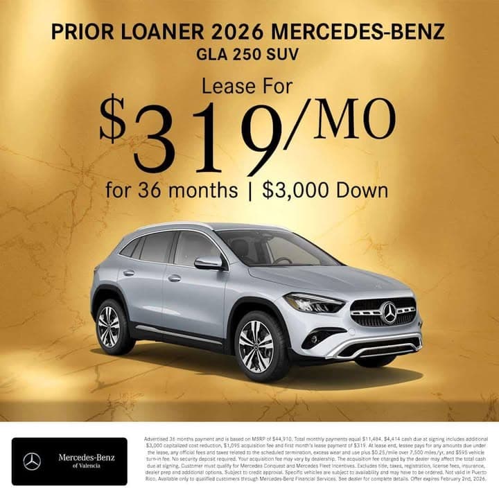 Exclusive savings for our Santa Clarita & Antelope Valley neighbors at Mercedes-Benz...