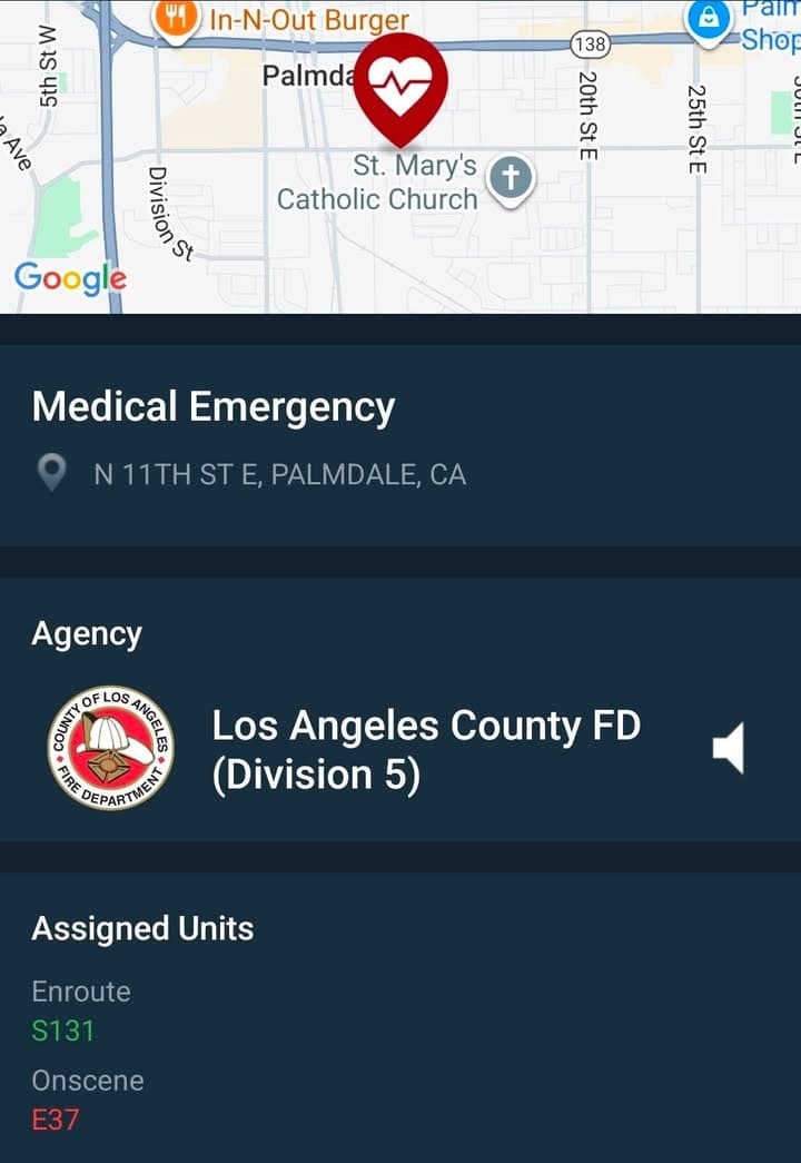 Palmdale — Deputies responded to a report of a domestic violence incident...