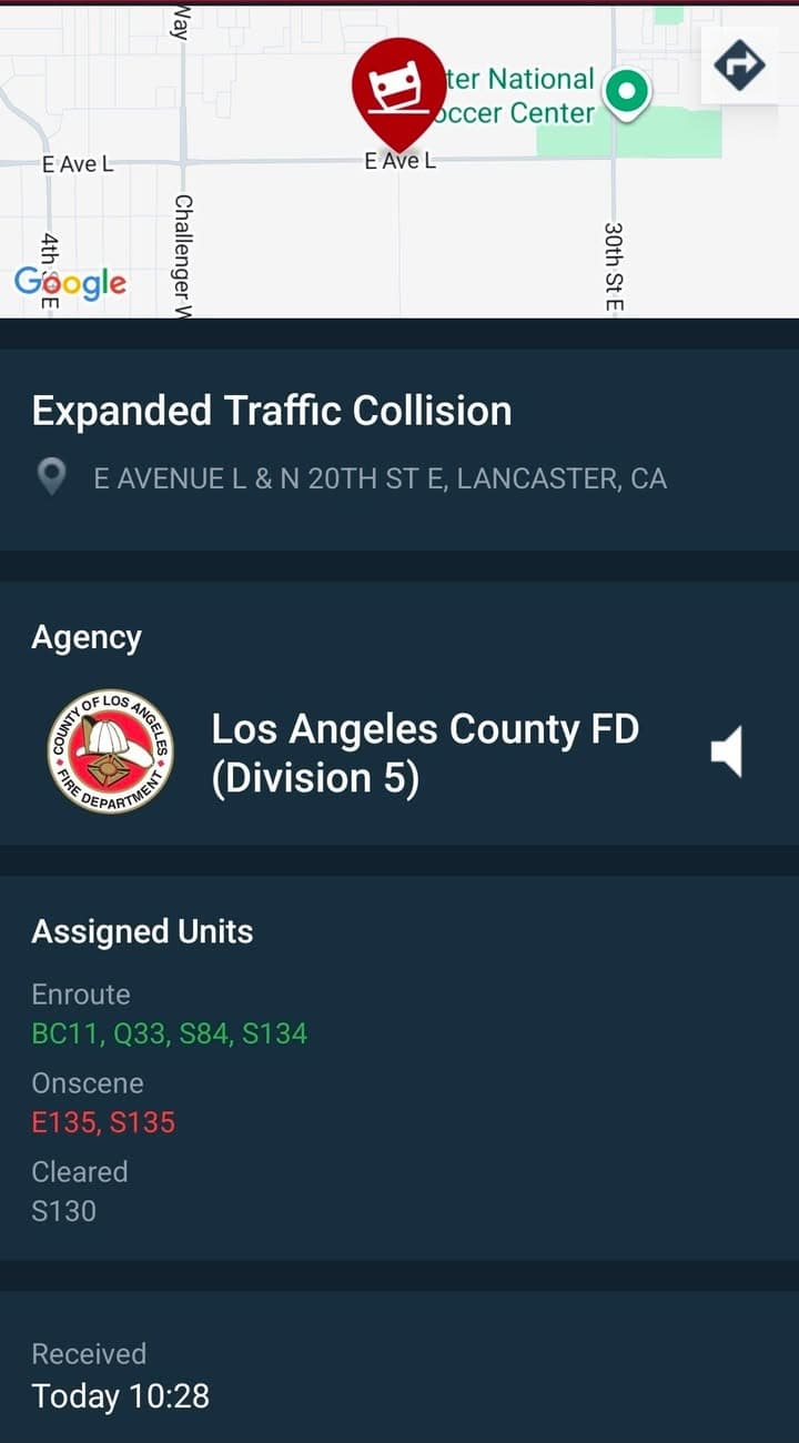 902T/902R.....Avenue L and 20th Street East....two vehicle collision, black Ford vs white...