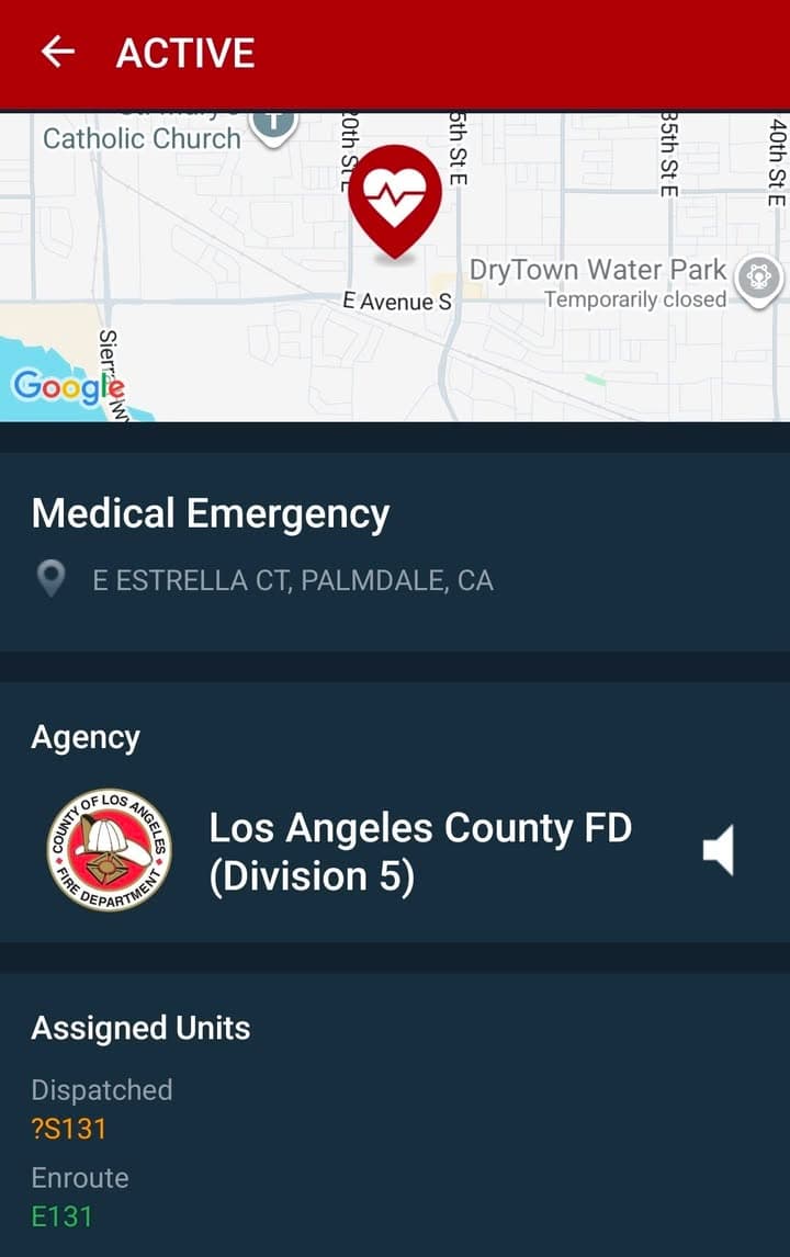 902A/902R....20th Street East and Avenue S (Estralla Ct)....caller, female 19, states she...