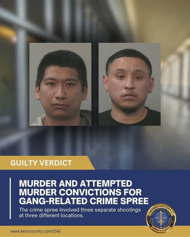 Jorge Flores and Carlos Trejo have been found guilty of first degree...
