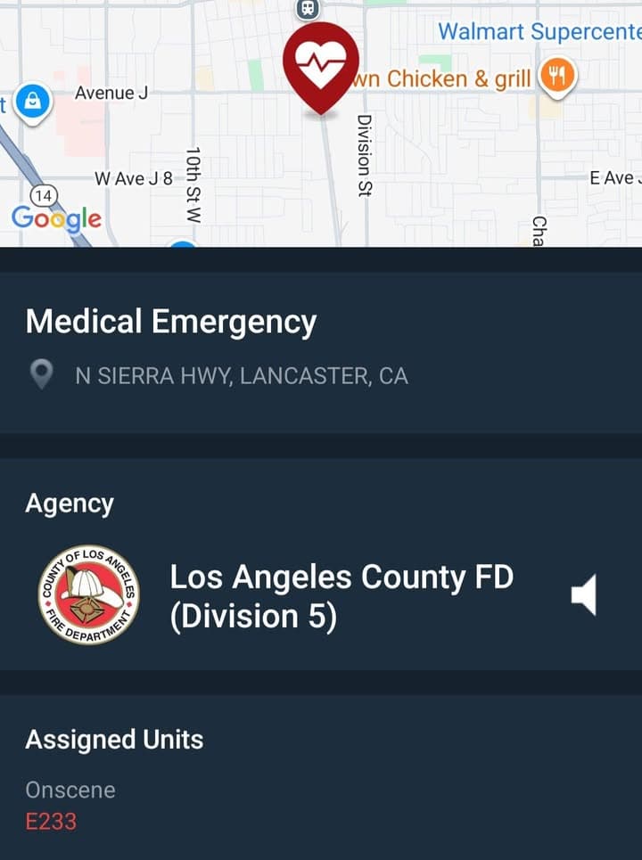929....44219 Sierra Highway at Shadow Park.....male down by dumpster, unknown if breathing....sheriff...