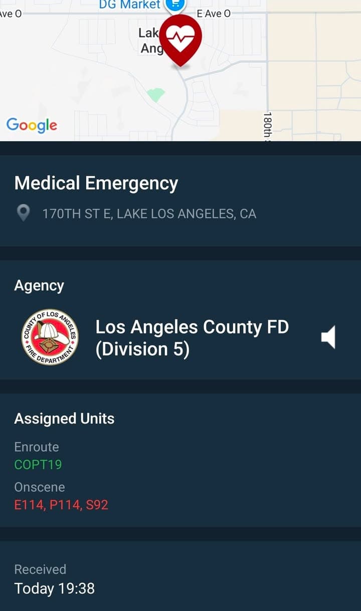 245GSV....39939 170th Street East at Fire Station 114....gunshot victim arrived at fire...