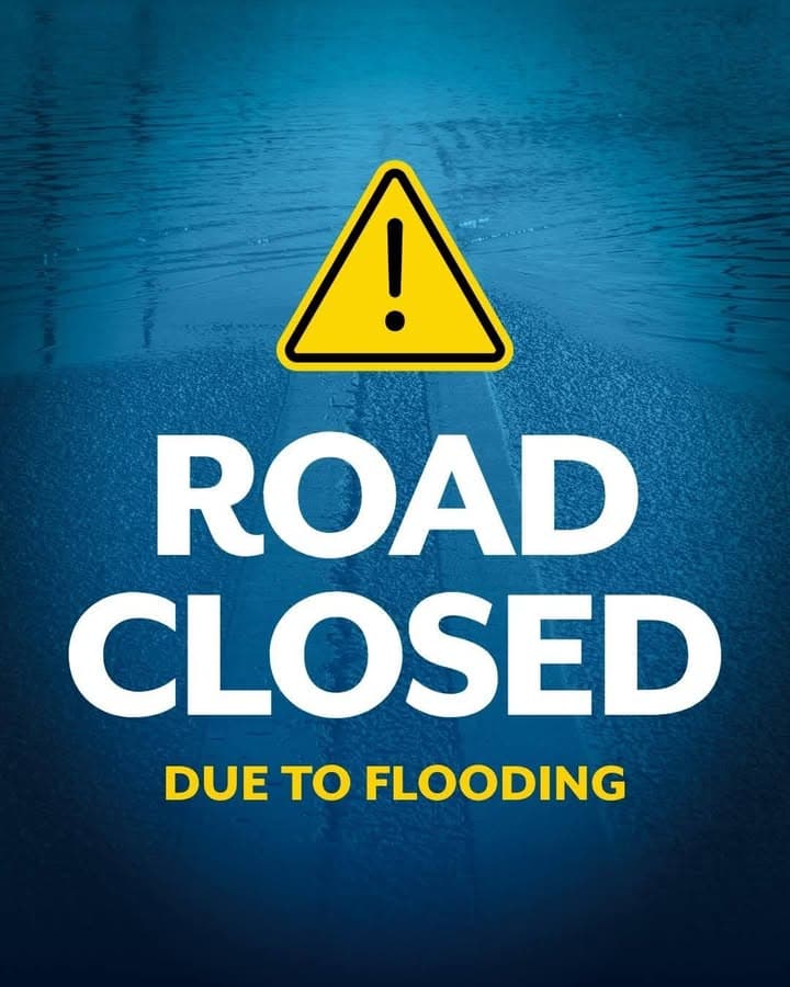 🚧 Road Closure Alert 🚧 ⛔ Please be advised that the following...