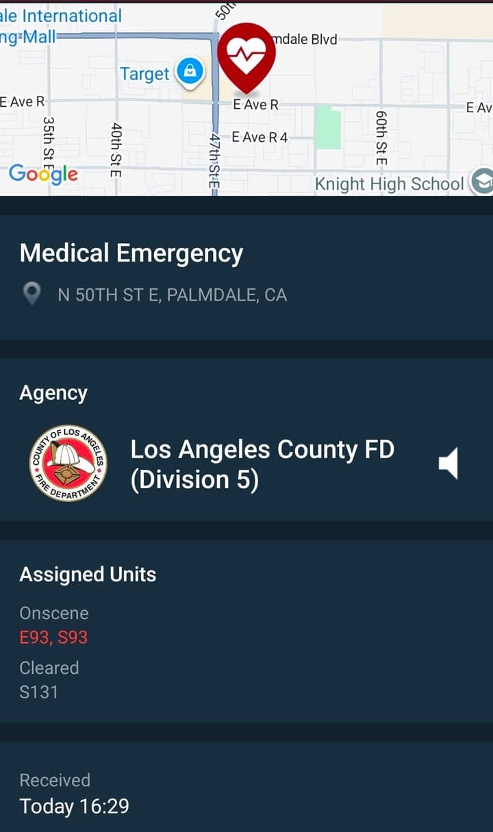 Deputies preparing for a critical pediatric transport on 50th Street East and...