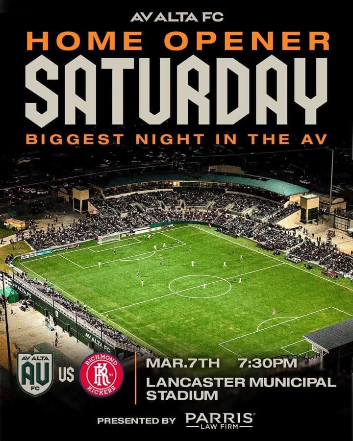 HOME OPENER. THIS SATURDAY. BIGGEST NIGHT IN THE AV! 🔥 SECURE YOUR...