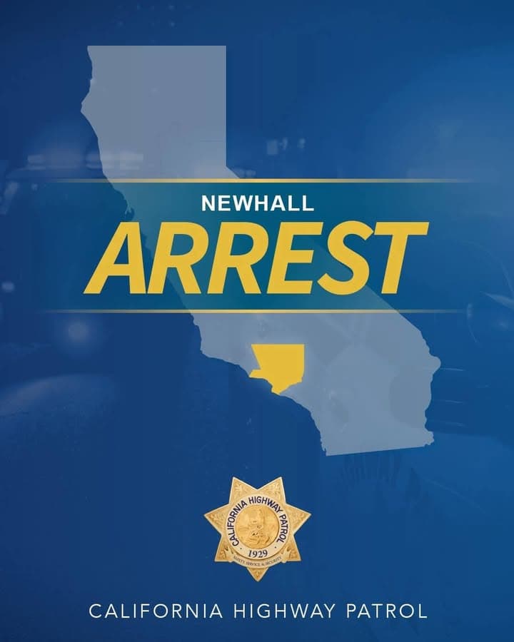A few things that happened this week in the Newhall Area, CHP...