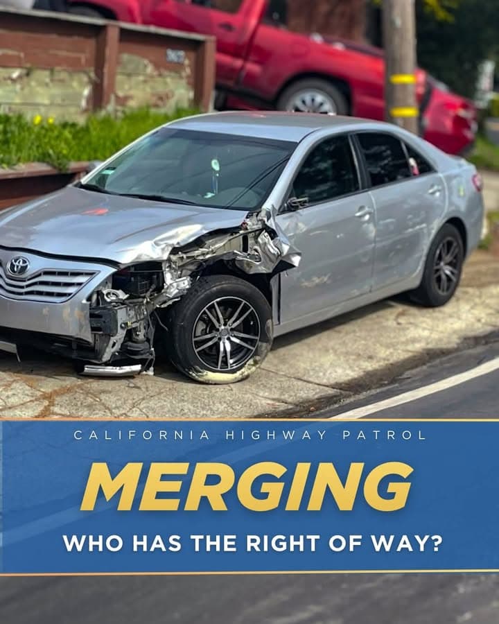 🚗 Merging: Who Has the Right of Way? When lanes merge, the...