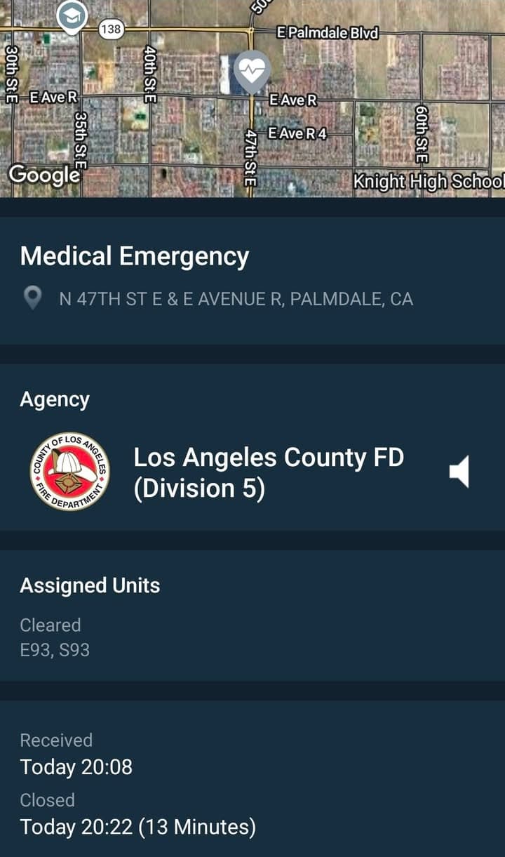 273A/902R....47th Street East and Avenue R....baby in carseat alone in vehicle, baby...