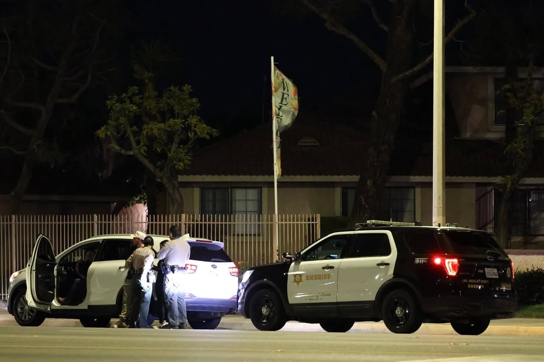 211....Division Street and Lancaster Boulevard....suspect pointed gun at victim amd stole necklace.....sheriff...