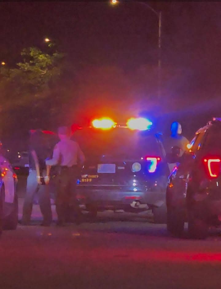 Four people were detained last night near 8th Street East and Avenue...