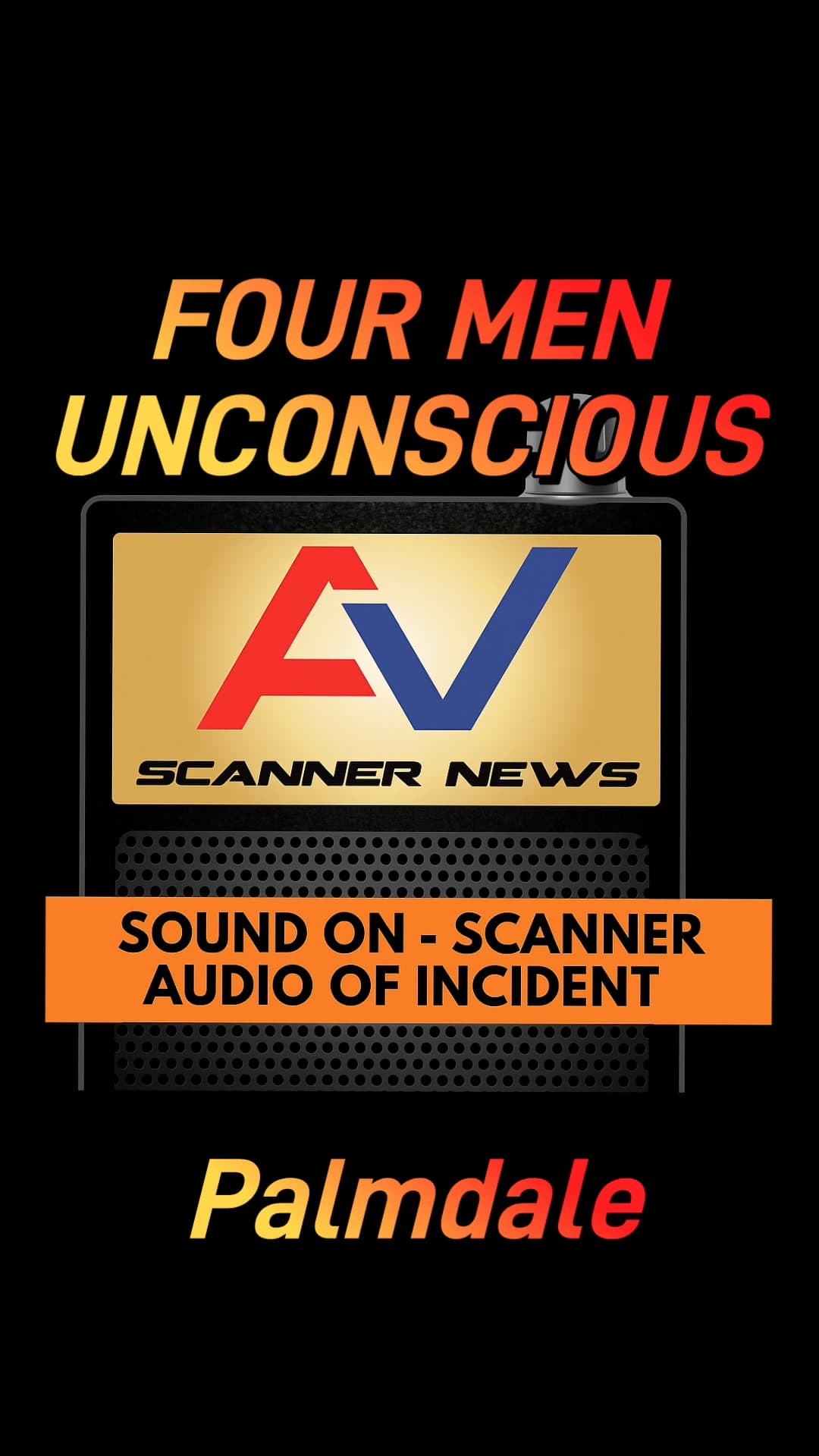 929/902R....445 West Palmdale Boulevard....four men unconscious inside of a white Kia in...