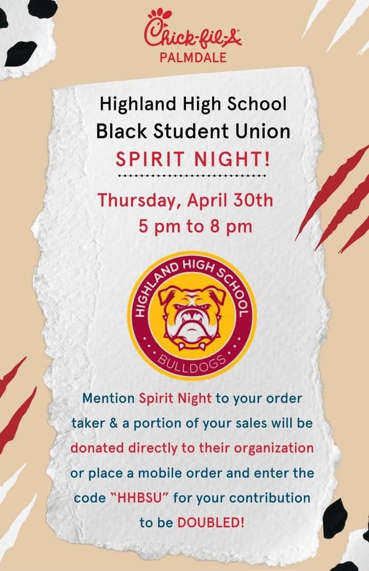 Chick-fil-A at 732 W Rancho Vista Blvd April 30th from 5PM to...