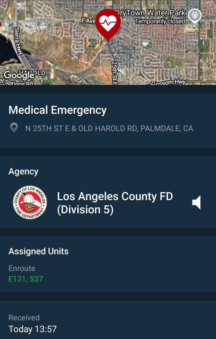 245GSV.....Old Harold and 25th Street East....victim down at location with gunshot wound....sheriff...