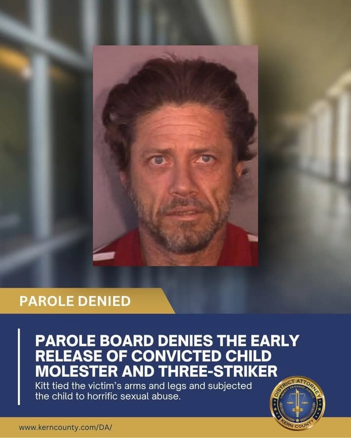 The CA Board of Parole denied the early release of convicted child...