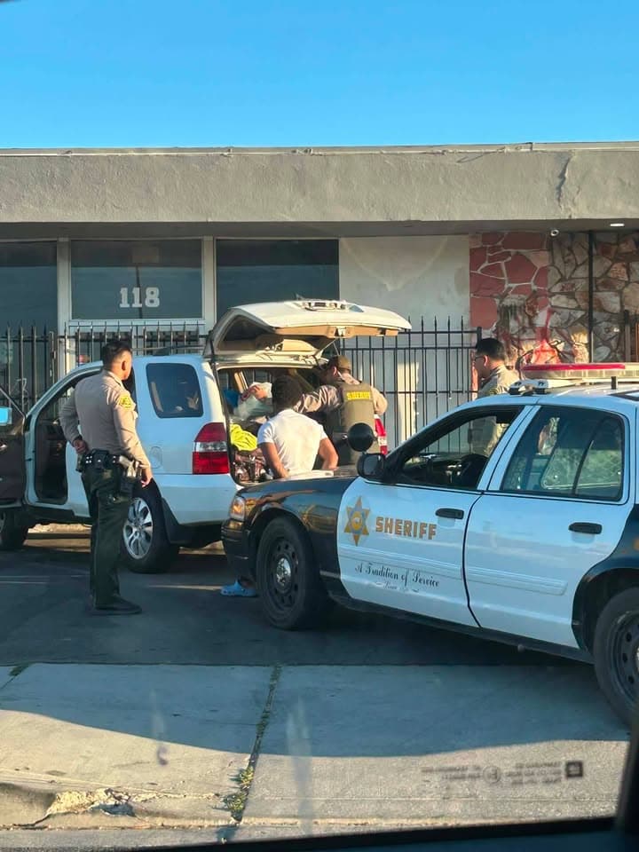 Deputy requesting additional units on a traffic stop on Divison Street and...