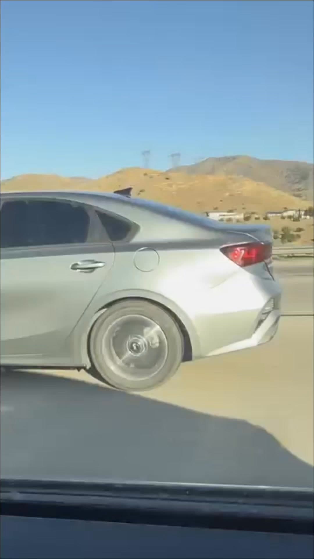 Sent in from a follower Hey I was driving home from the...