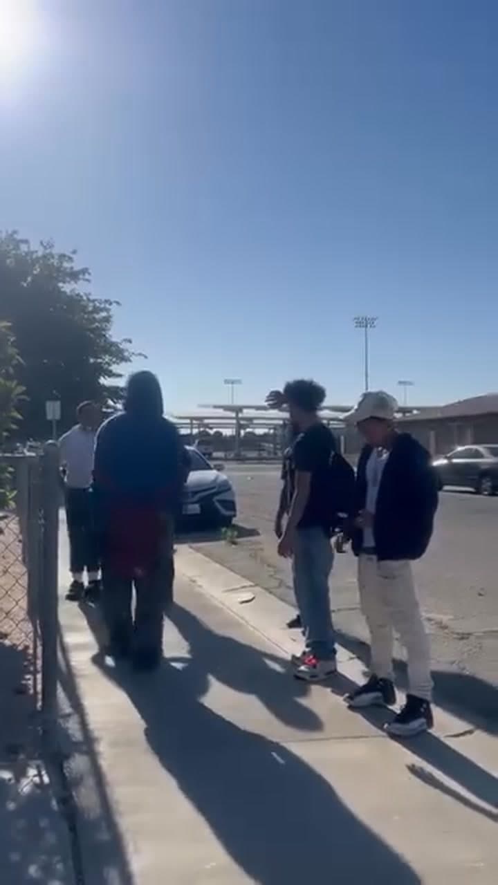 Altercation yesterday at Killdare St and Redwood Ave