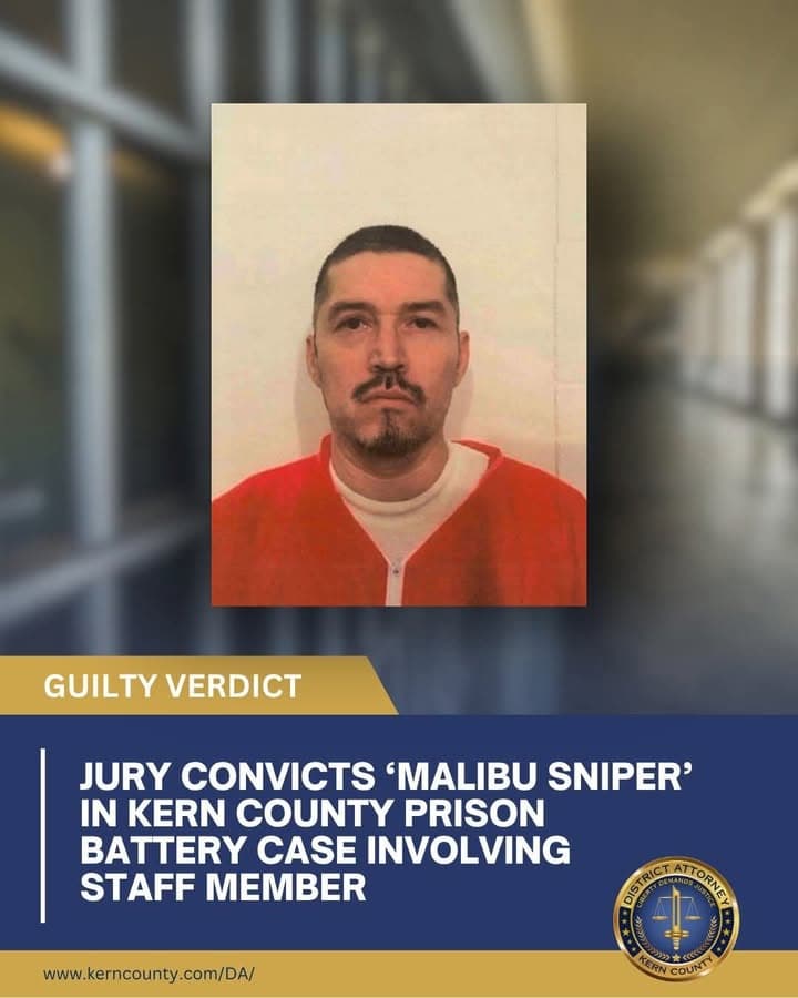 A man infamously known as the ‘Malibu Sniper’ for a series of...