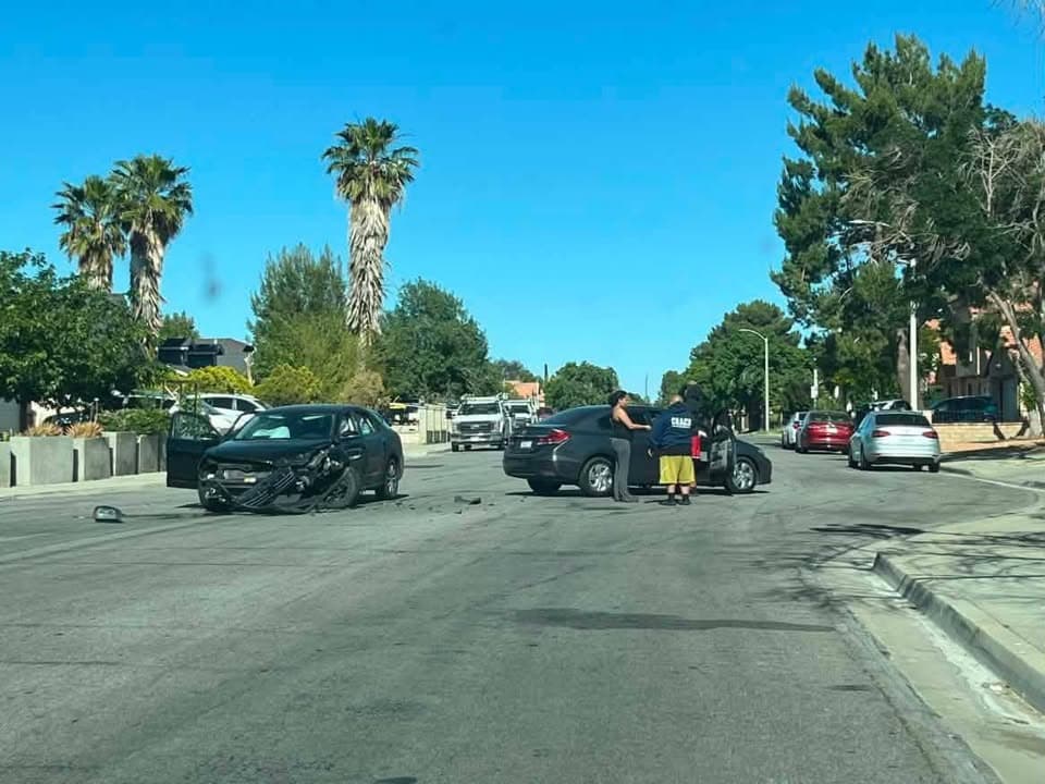 Traffic collision on 50th Street East and Avenue R-4 around 4:38pm today...