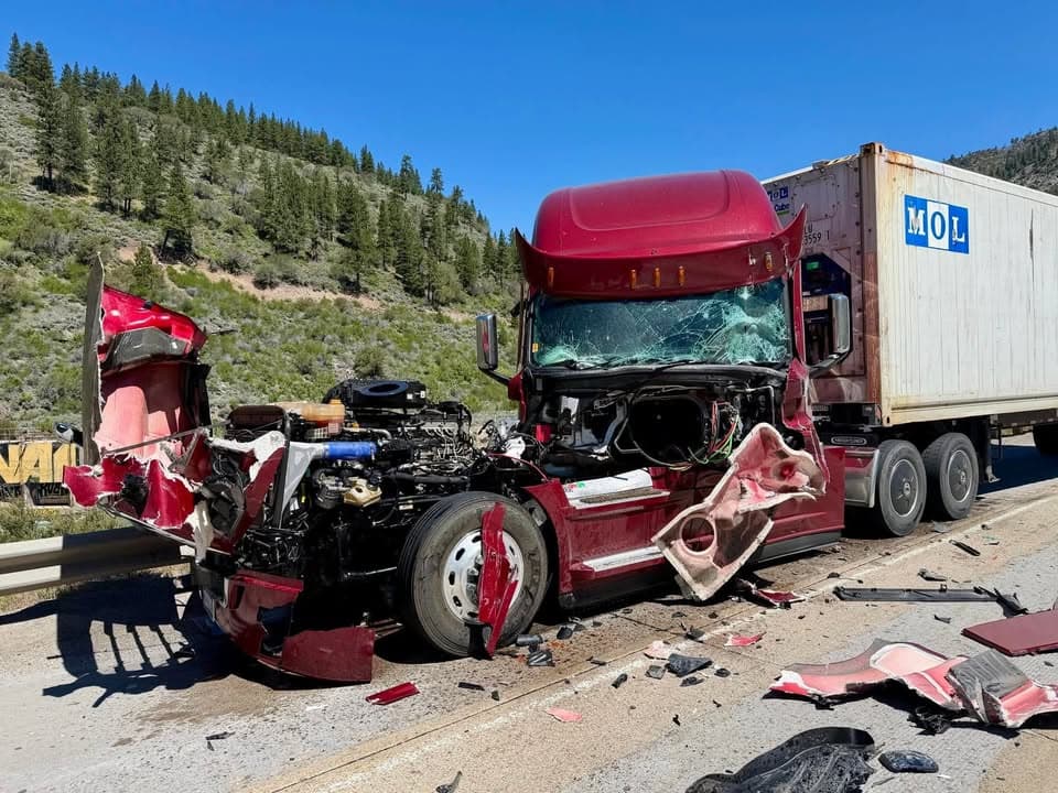 PSA from CHP - Truckee If you were wondering whether following distance...