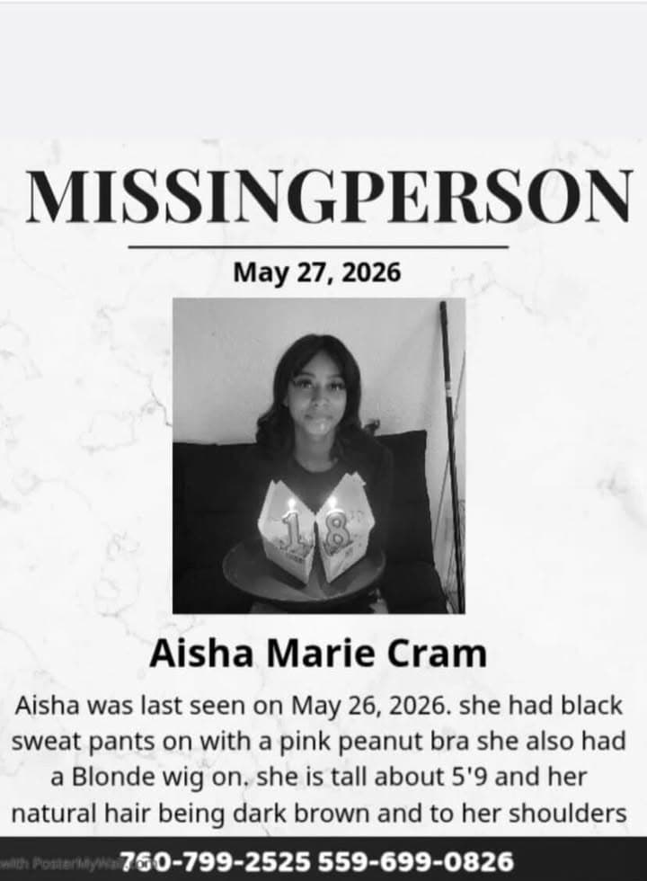 MISSING Last seen in Palmdale area