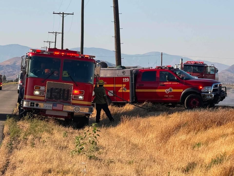 🚨 Hugo Fire Update – Antelope Acres 🚨 Firefighters have stopped the...