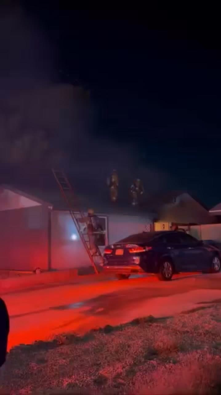 Video from structure fire on 3rd Street East and Avenue H-13