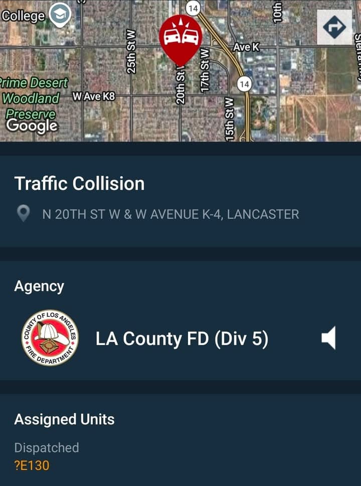 902T/902R....20th Street West and Avenue K-4....two vehicle collision, sheriff and FD enroute...