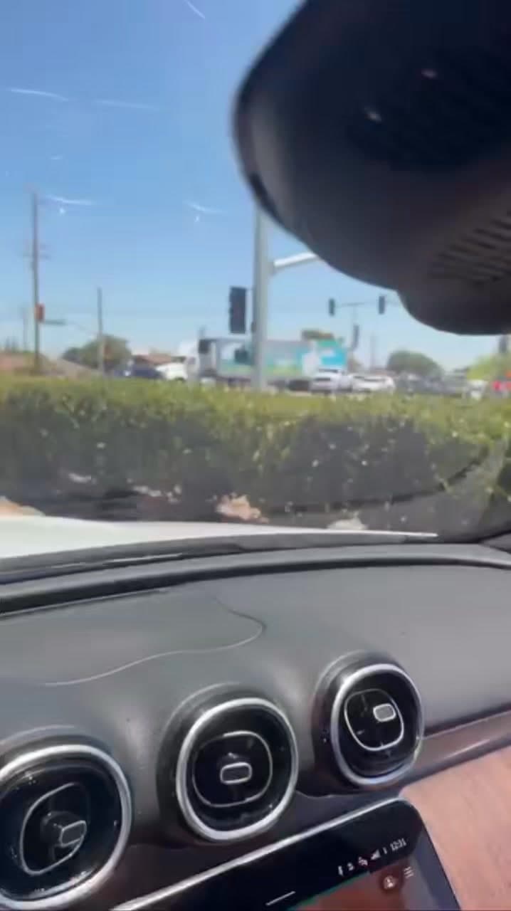 Traffic collision at Palmdale Boulevard and Division around 12:30 today