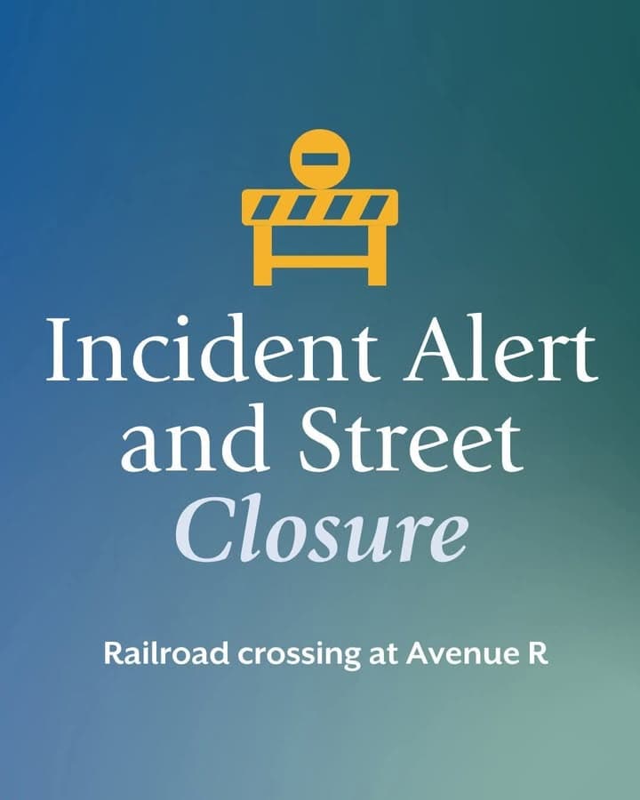 Incident Alert and Street Closure 🚧 There has been an incident involving...